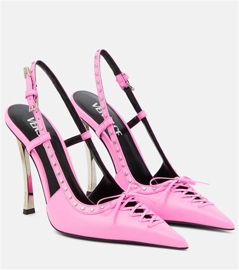 versace pumps prices|versace slingback pumps.